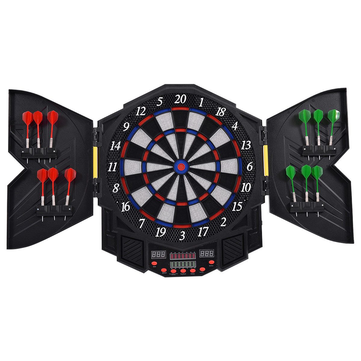 Dartautomat Dartboard elektronisch mit 27 Spiele & 216 Variationen