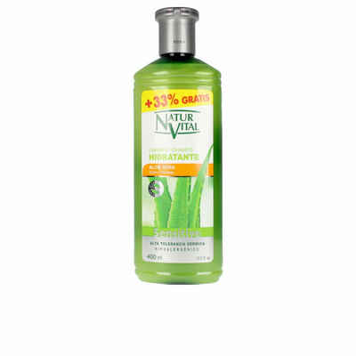 Natur Vital Haarshampoo Naturvital Sensitive Aloe Vera Feuchtigkeitsspendendes Shampoo 400ml