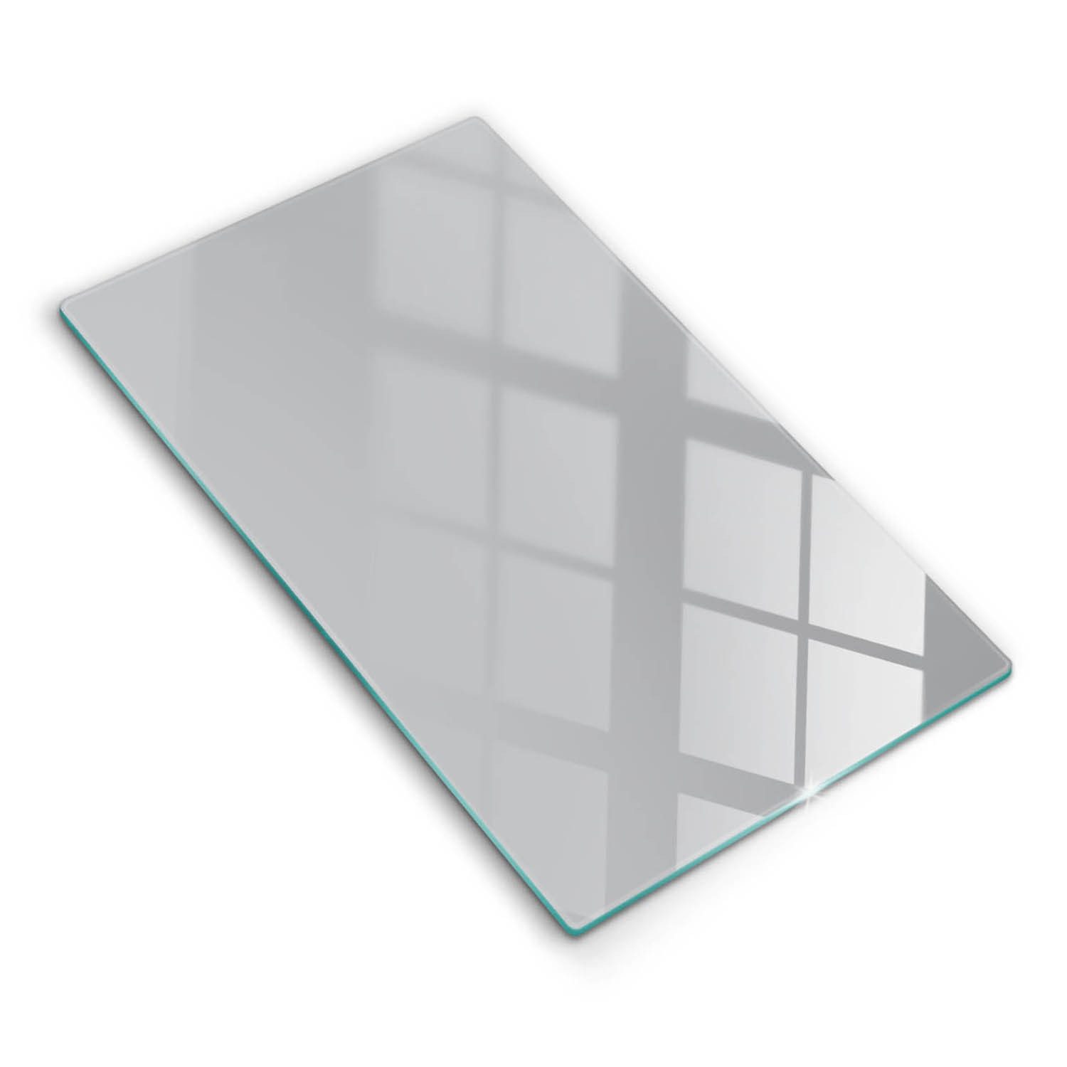 Tulup Schneidebrett Unifarben Herdabdeckplatte Gehärtetes Glas Kochplattenabdeckung, (1-St), Rechteckig 30x52 cm