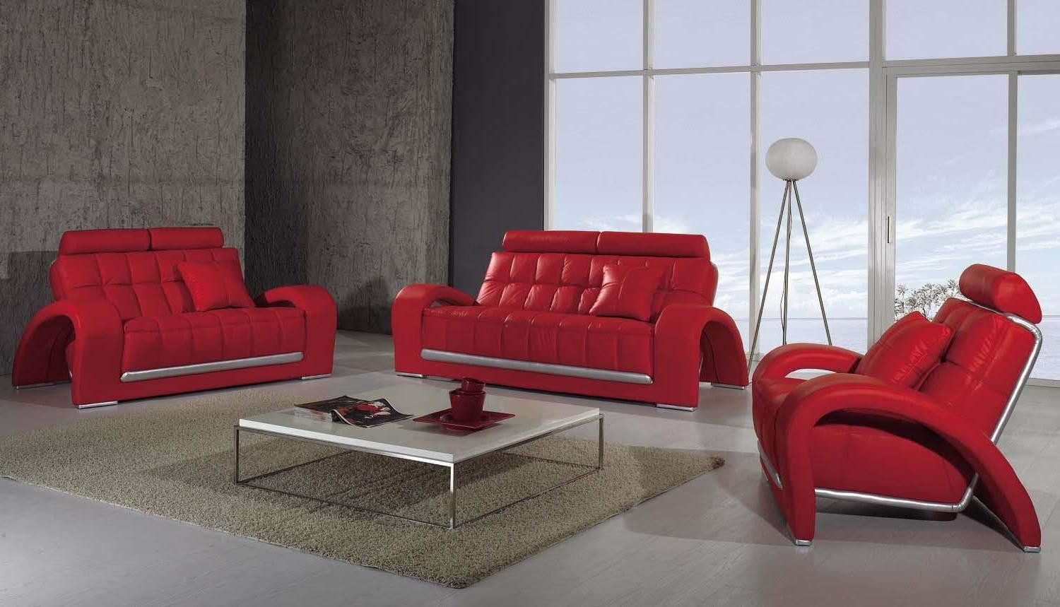 Xlmoebel 3-Sitzer Leder- und Stoffsofa mit bequemer Polsterung für modernes Wohnen, Hergestellt in Europa