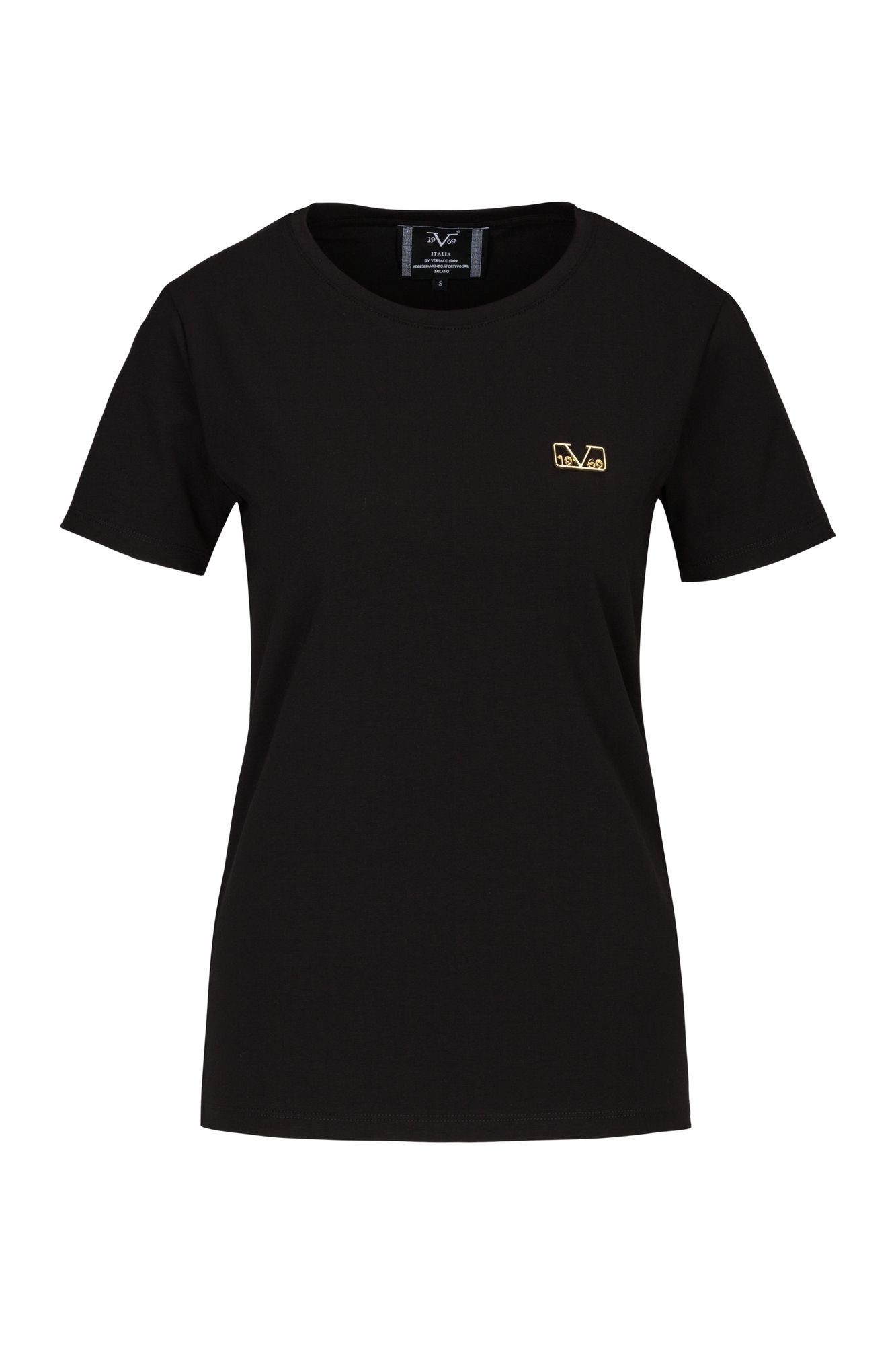 Versace SRL by T-Shirt 19V69 Versace Sportivo - BLACK Ella by Italia