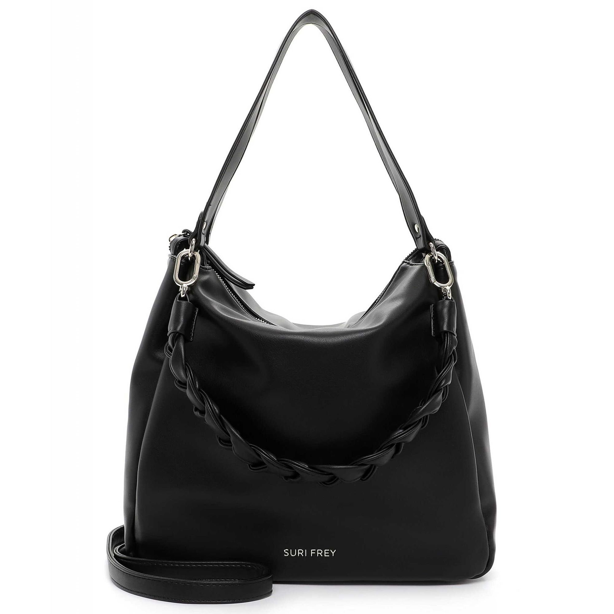 SURI FREY Tiffany, Schultertasche Polyurethan Black