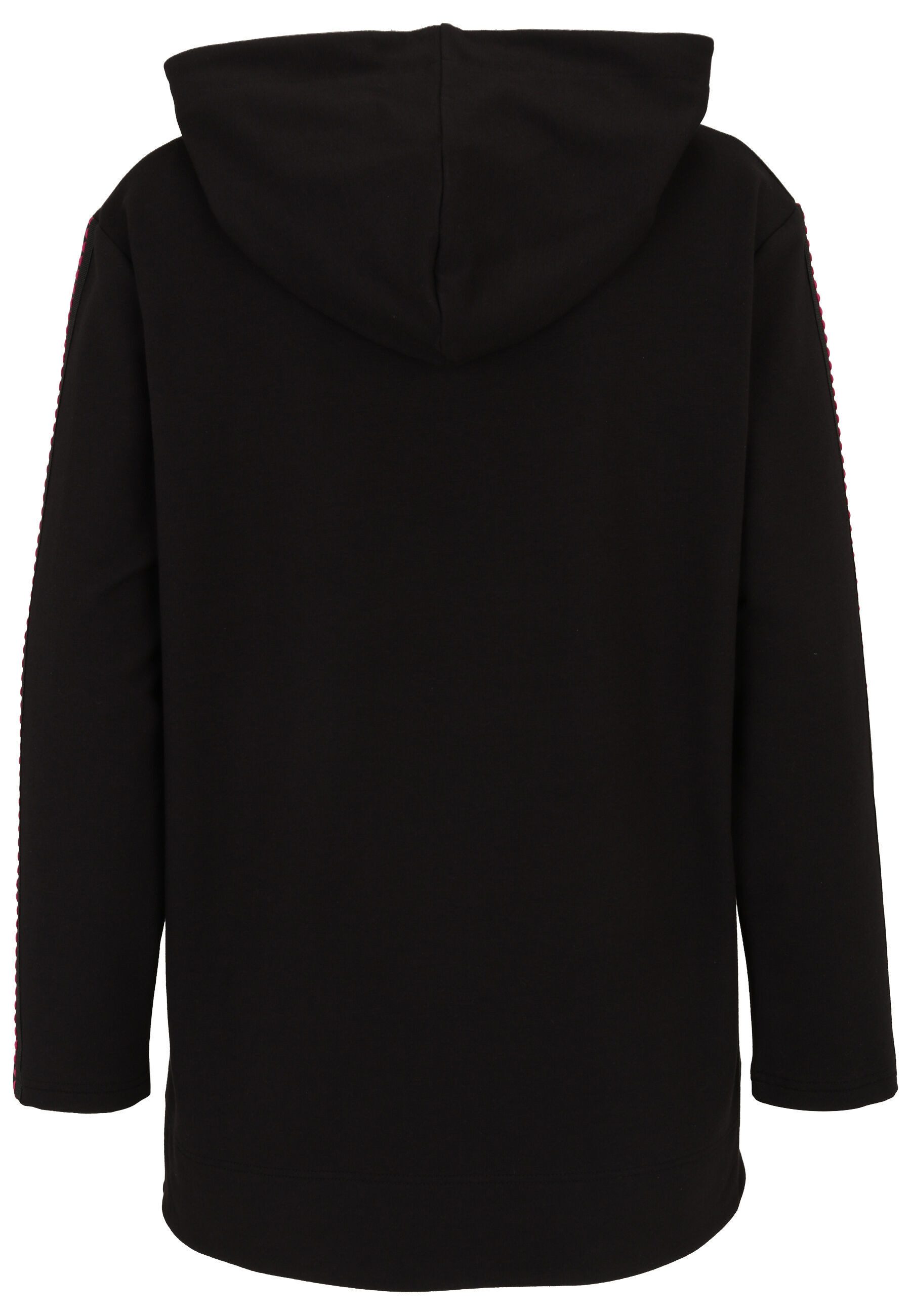Doris Streich Kapuzenpullover mit Leo-Print