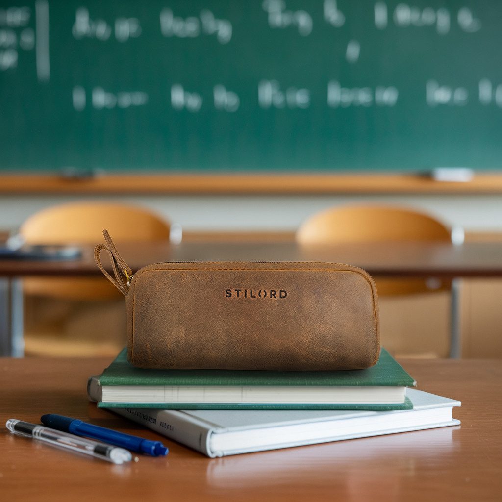 STILORD Etui "Dale" Großes Leder Federmäppchen im Vintage Stil für Schule,U günstig online kaufen