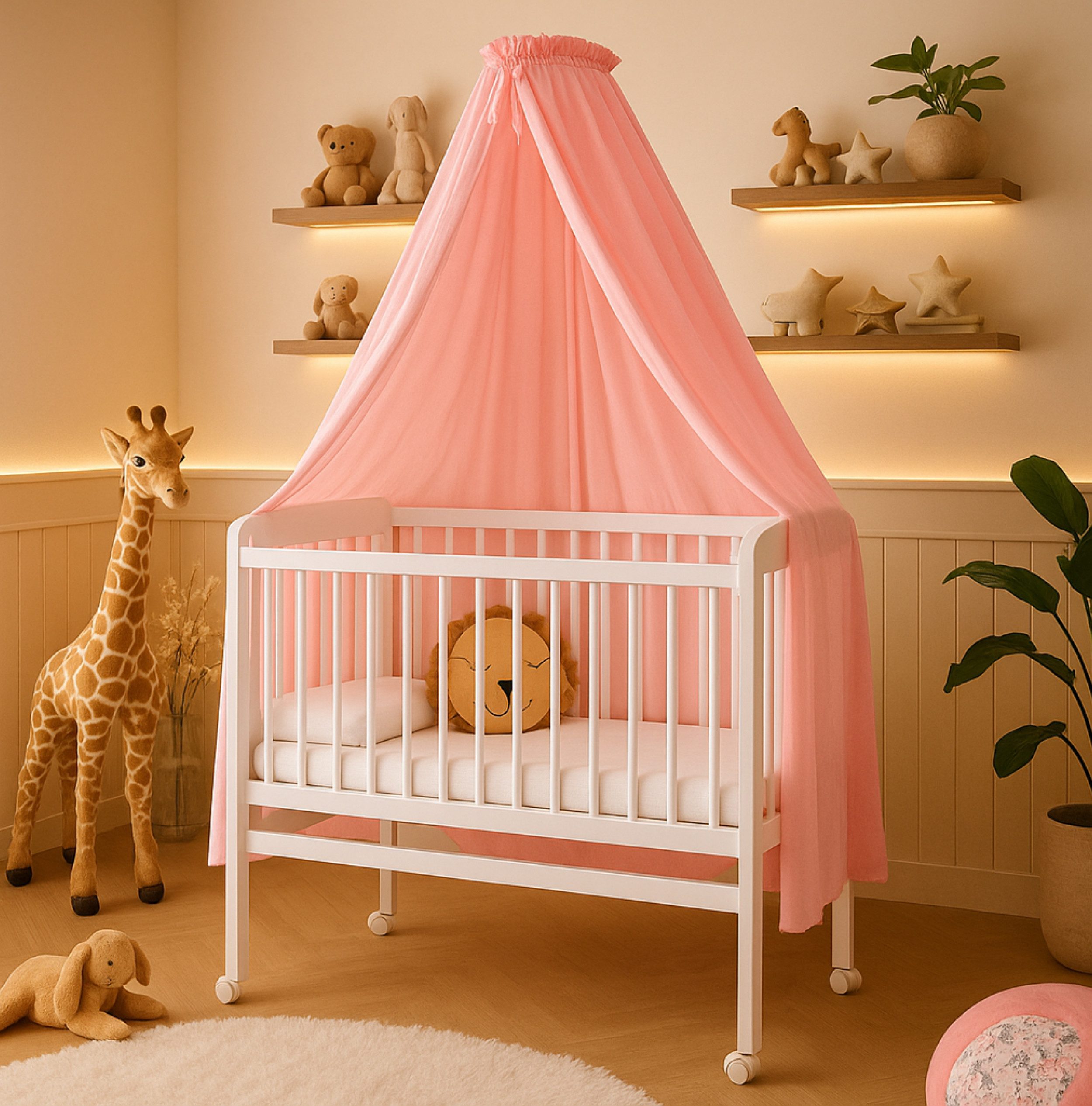 Alavya Home® Betthimmel Babybetthimmel mit Himmelstange Baldachin Insektens günstig online kaufen
