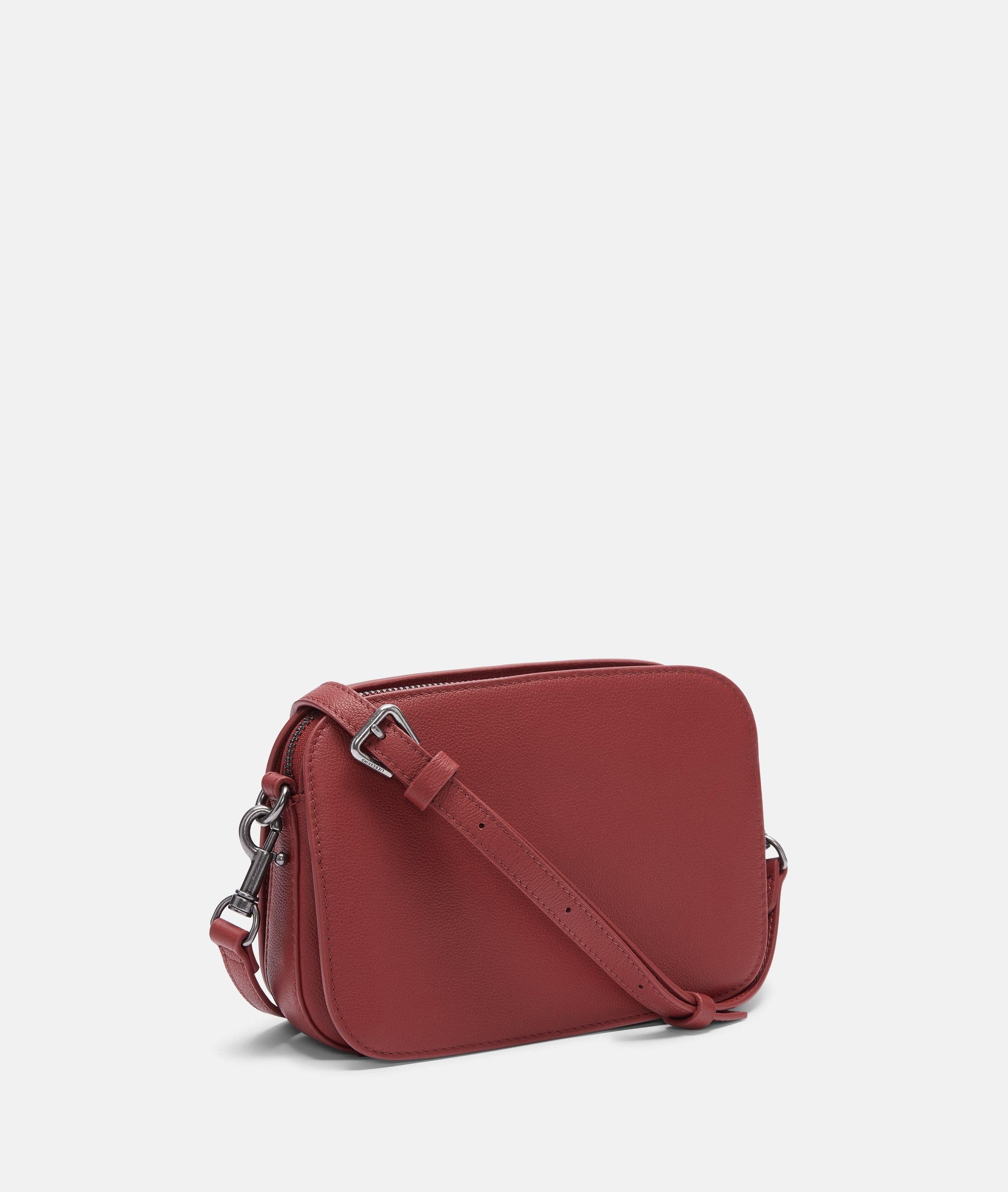Liebeskind Berlin Umhängetasche Luka Crossbody S, Handliche Crossbody-Bag aus Rindsleder