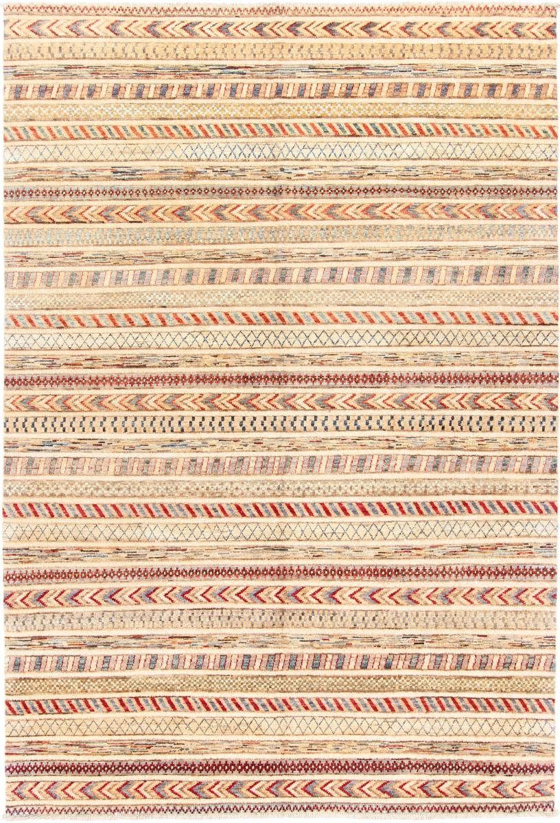 Orientteppich Nimbaft 183x273 Handgeknüpfter Orientteppich, Nain Trading, rechteckig, Höhe: 8 mm | Kurzflor-Teppiche