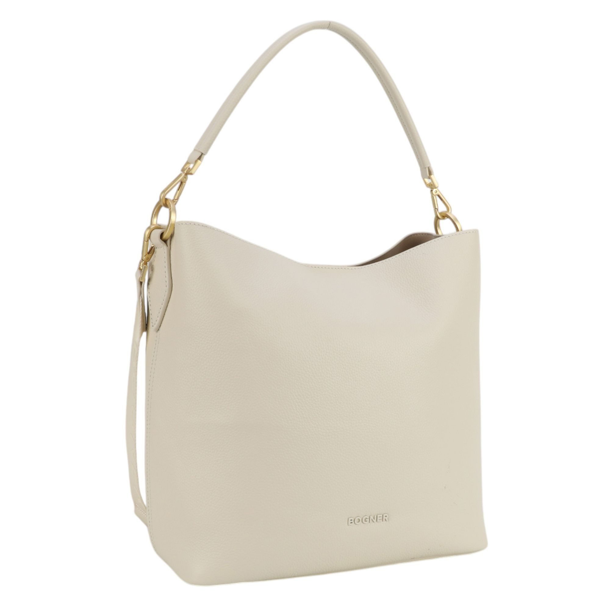 BOGNER Schultertasche Pontresina, Leder