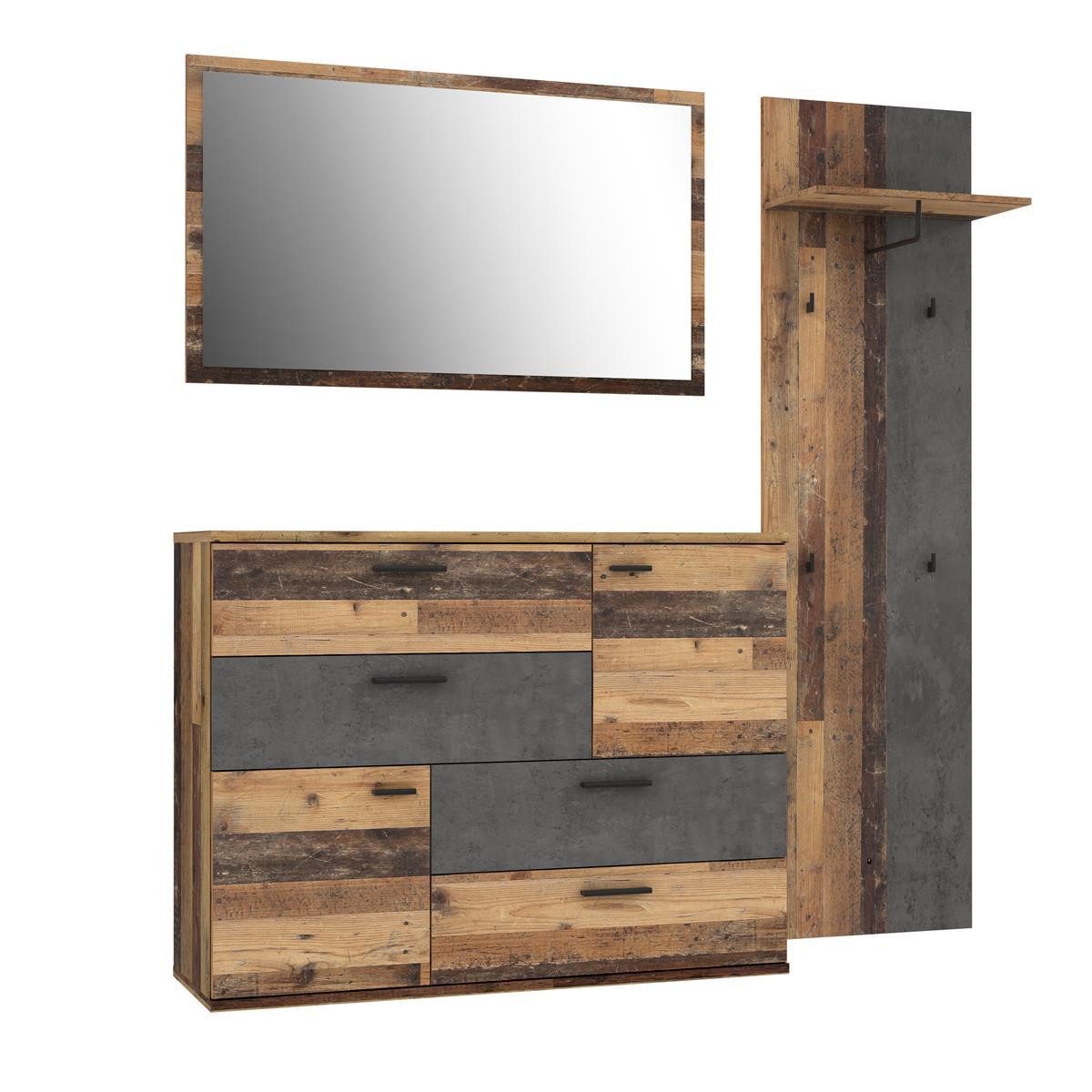 FORTE Wandspiegel 120 x 70 x 1.8 cm (B/H/T) günstig online kaufen