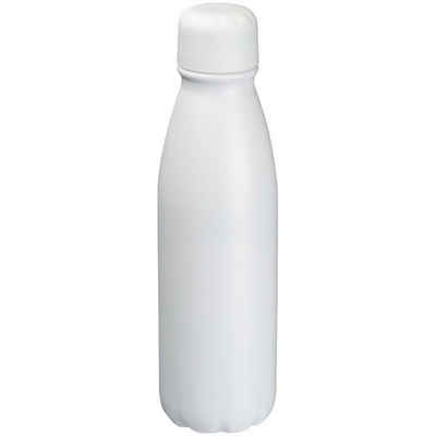 Livepac Office Trinkflasche Trinkflasche / aus Aluminium/ Füllmenge 0,6l / Farbe: weiß