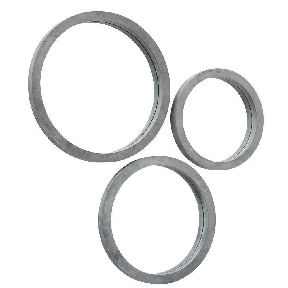 BOLTZE GRUPPE GmbH Spiegel BOLTZE Spiegel Brest, Ø 25 - 30- 35cm 3tlg./ 3er-Set (3 Stk)