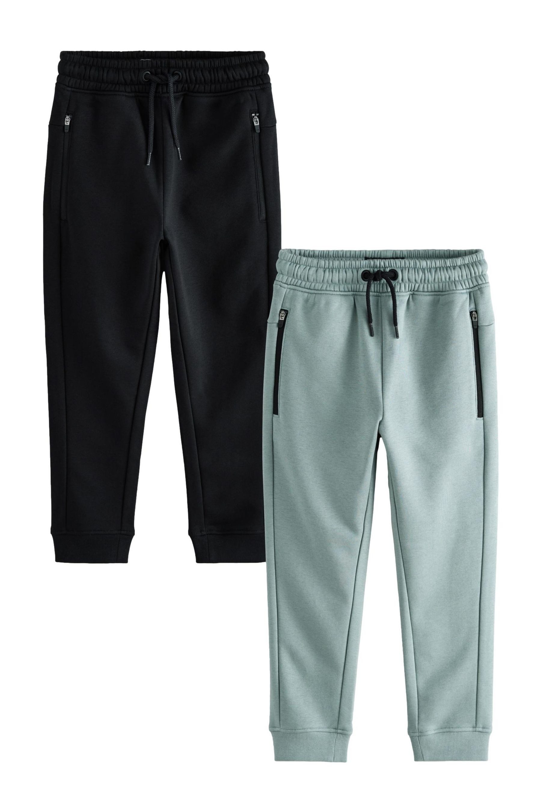 Jogginghose Jogginghosen mit Reißverschlusstaschen im 2er-Pack