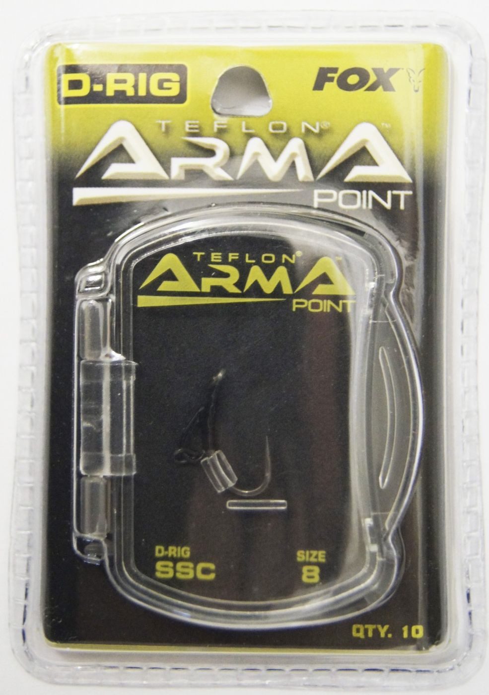 Karpfenhaken Fox D-Rig Haken Arma Point SSC Gr. 8