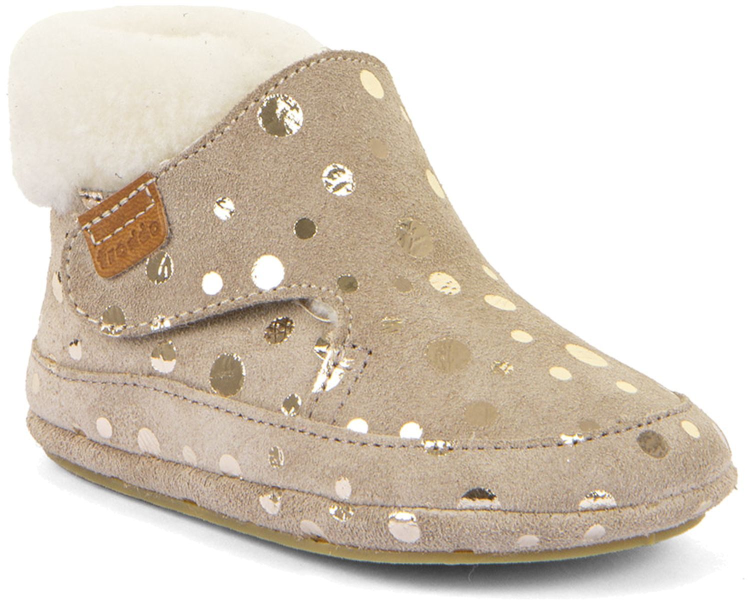froddo® Froddo Barefoot Furry Walkers Beige Lauflernschuh