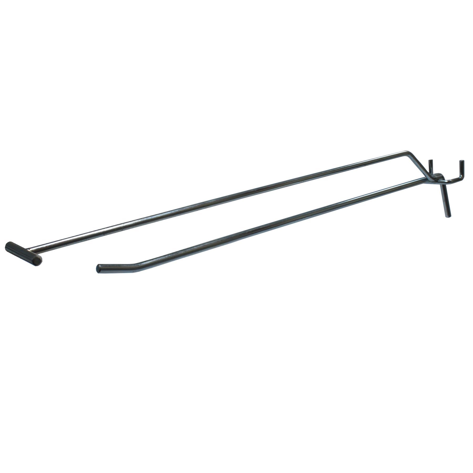 GERSO Wandhaken Einfachhaken mit Pendeletikettenhalter Set mit 50 Stk.