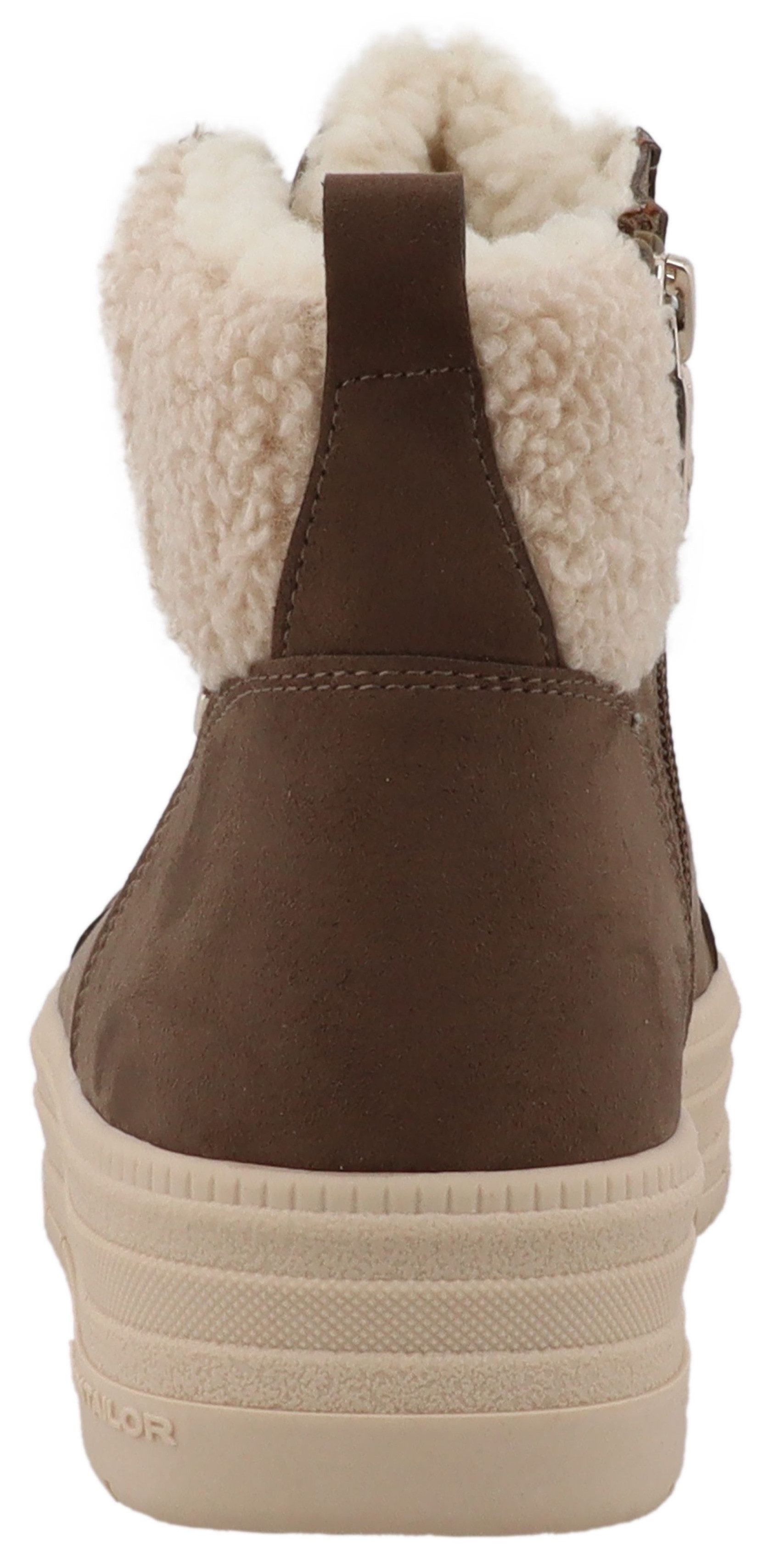 TOM TAILOR Winterboots High Top Sneaker, Schnürboots mit Warmfutter günstig online kaufen