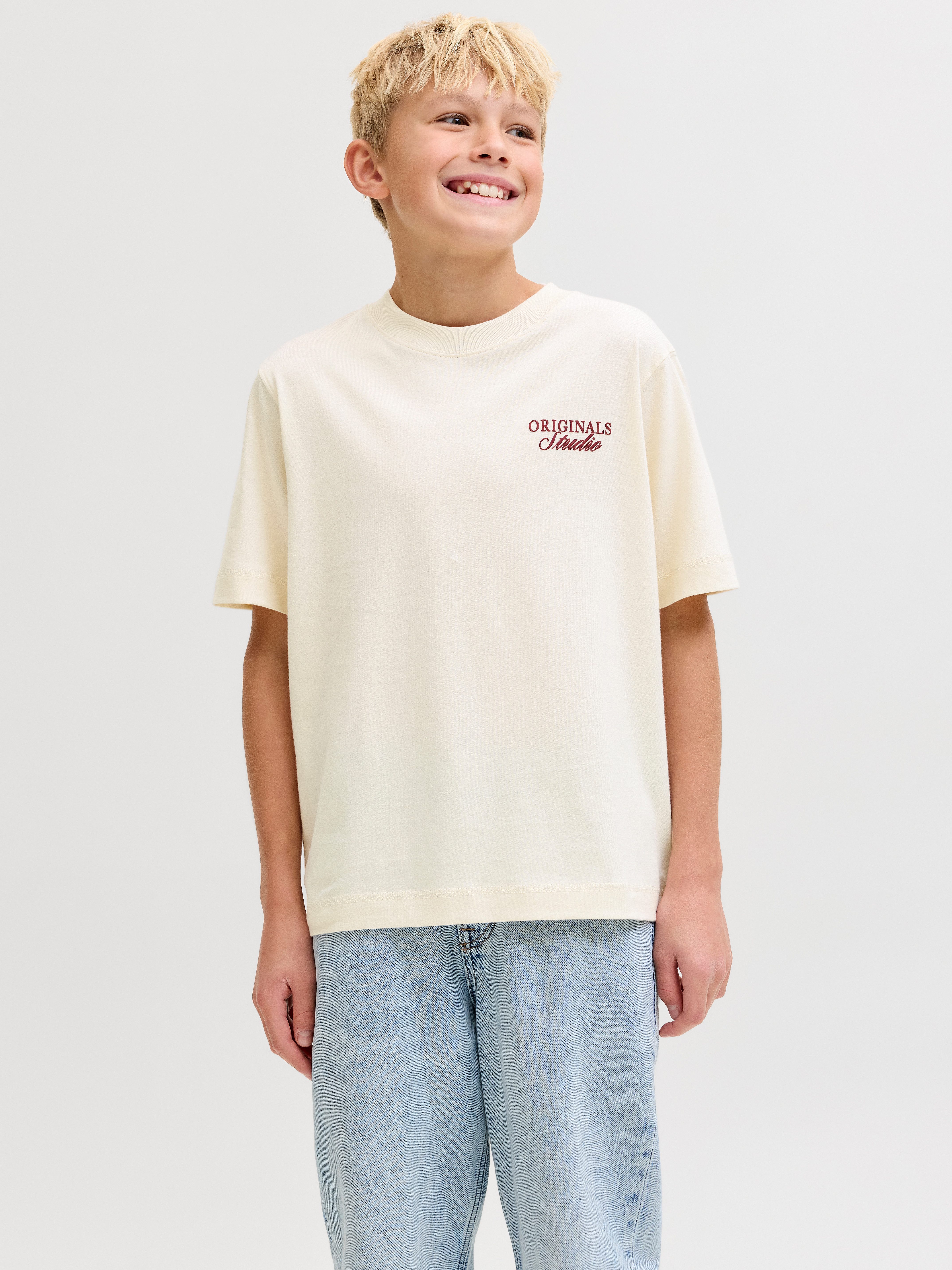 T-Shirt JORNORREBRO TYPO TEE SS CREW NECK SN JNR