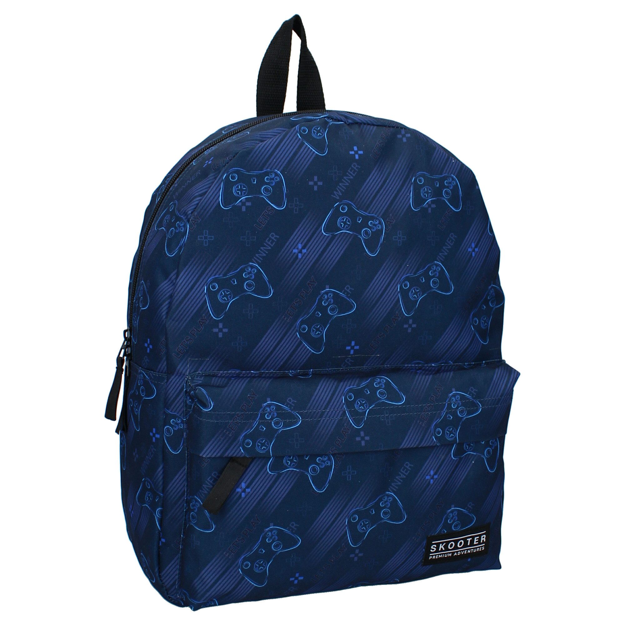 Skooter Rucksack Rucksack Blau– Ergonomisch, geräumig & mit Reißverschlusstaschen