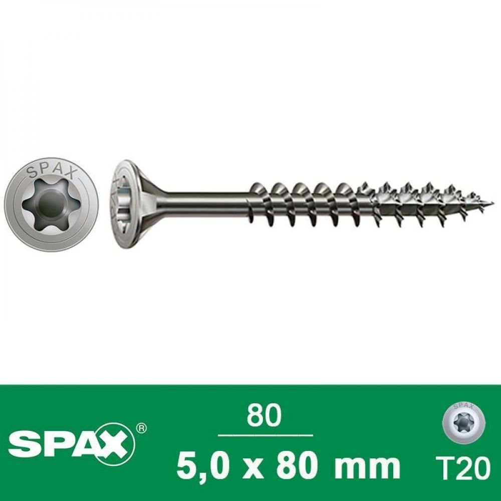 spax universalschraube 5 0 x 80 mm