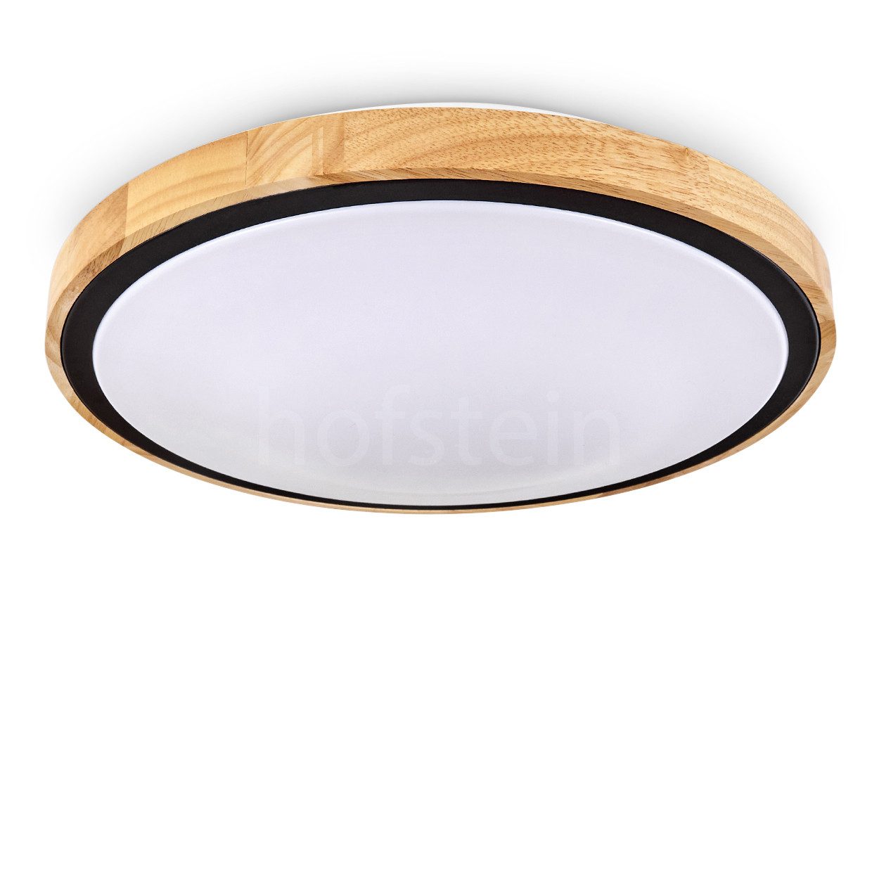 hofstein Deckenleuchte »Campertogno« Deckenlampe, Metall/Holz/Kunststoff, N günstig online kaufen