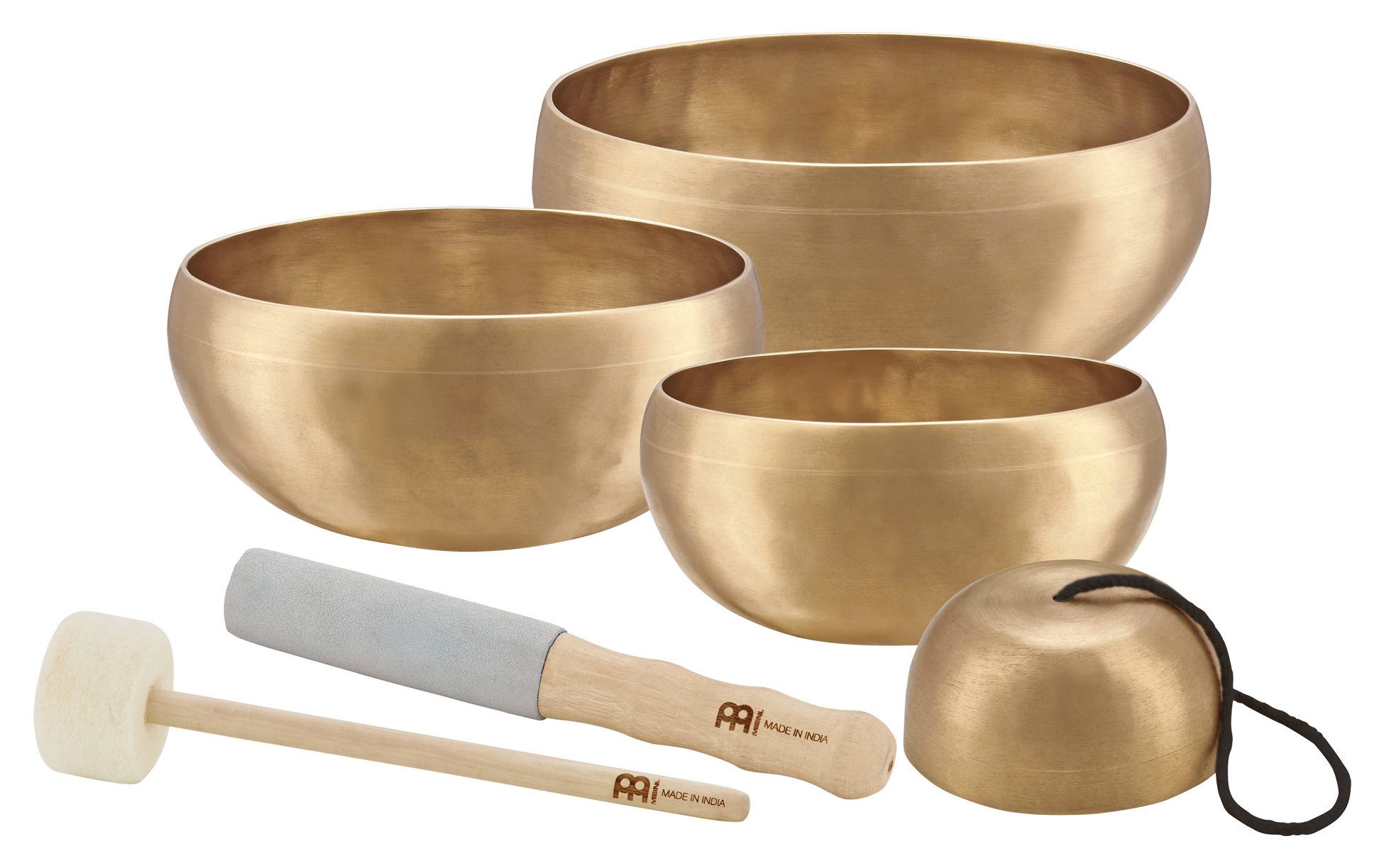 Meinl Sonic Energy Klangschalen Meinl Sonic Energy SB-C-2700 Cosmos Serie Klangschalen Set,9,5 cm; 14,8 cm; 16,8 cm; 19,3 cm, 6-St., mit Schlägel, Reiber, Hüllen und Filzringen