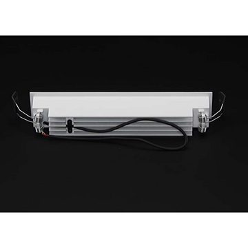 Licht-Trend Einbauleuchte LED Raster-Einbaulampe Line 1545lm10x2W Warmweiß Weiß, Schwarz, Warmweiß