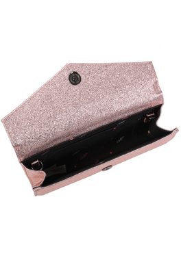 Buffalo Clutch Secco Glitter, mit stylischem Ketten-Schulterriemen