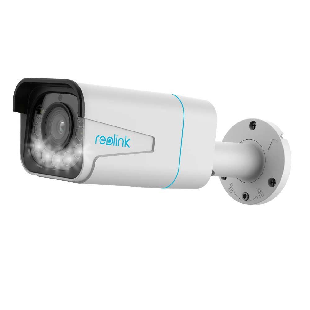 Reolink B4K11 Smarte IP Zoom, Überwachungskamera (max.): Meter Personenerkennung, Auto- PoE Bewegungserkennung, und (Innenbereich, 5x Reichweite Nachtsicht zu Farbe bis 30 in m), 30 UHD 4K optische Außenbereich, Nachtsicht