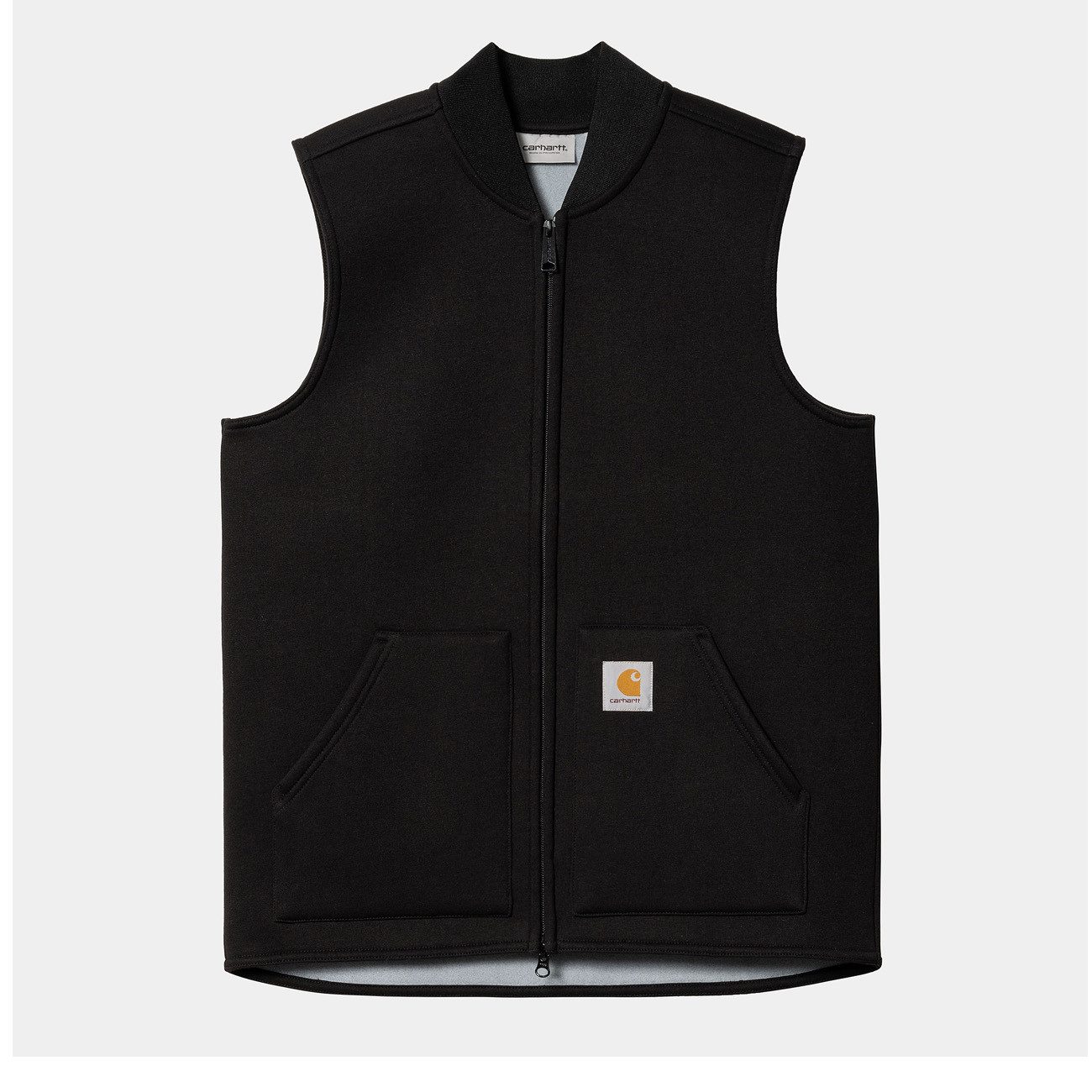 Carhartt WIP Sweatweste Carhartt WIP Car-Lux Vest Herren Black Grey