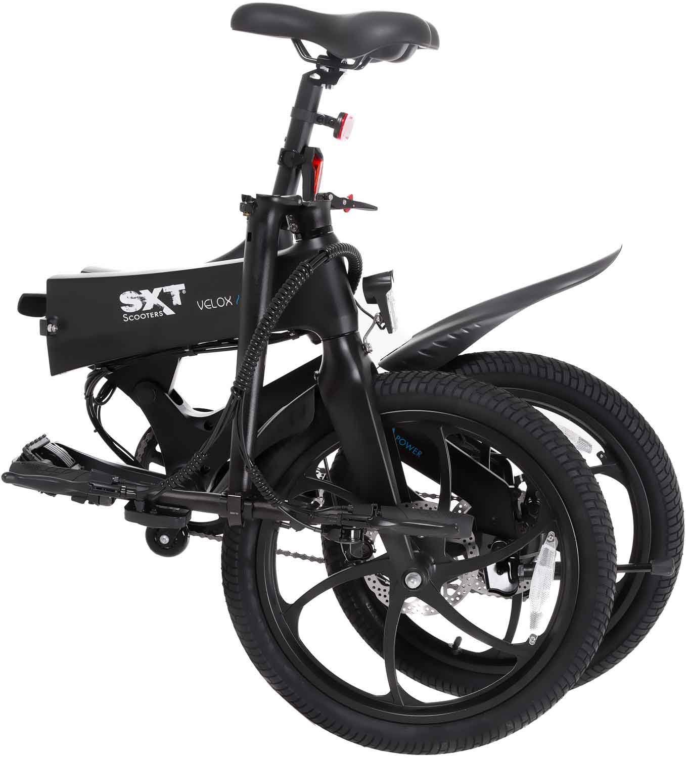 SXT Scooters Heckmotor, E-Bike Gang, 6 Akku 280,8 Wh MAX, Velox