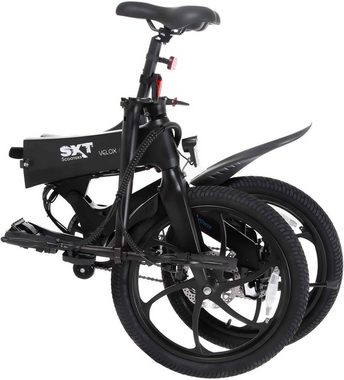 SXT Scooters E-Bike Velox MAX, 6 Gang, Heckmotor, 280,8 Wh Akku