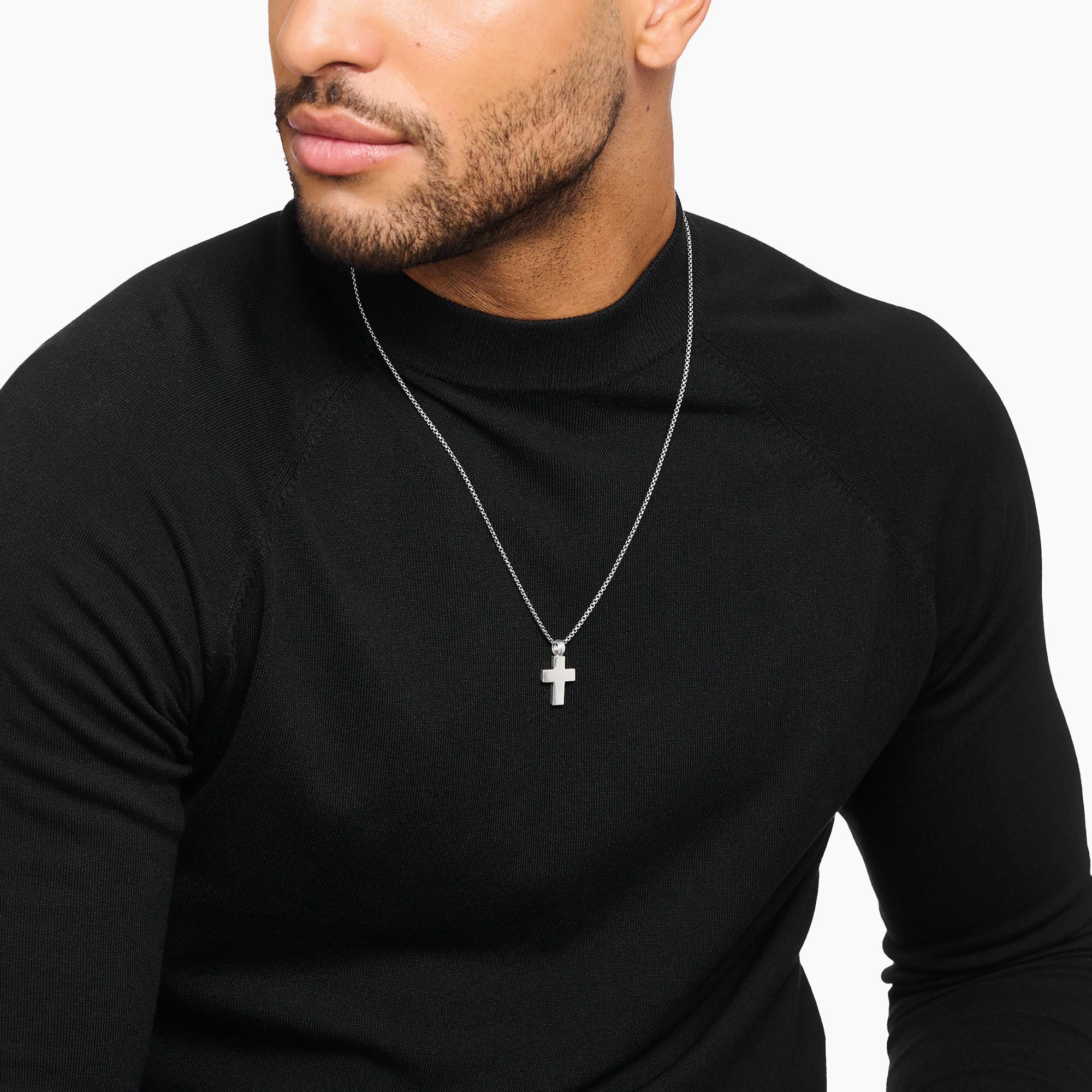 THOMAS SABO Kettenanhänger Kreuz silber...