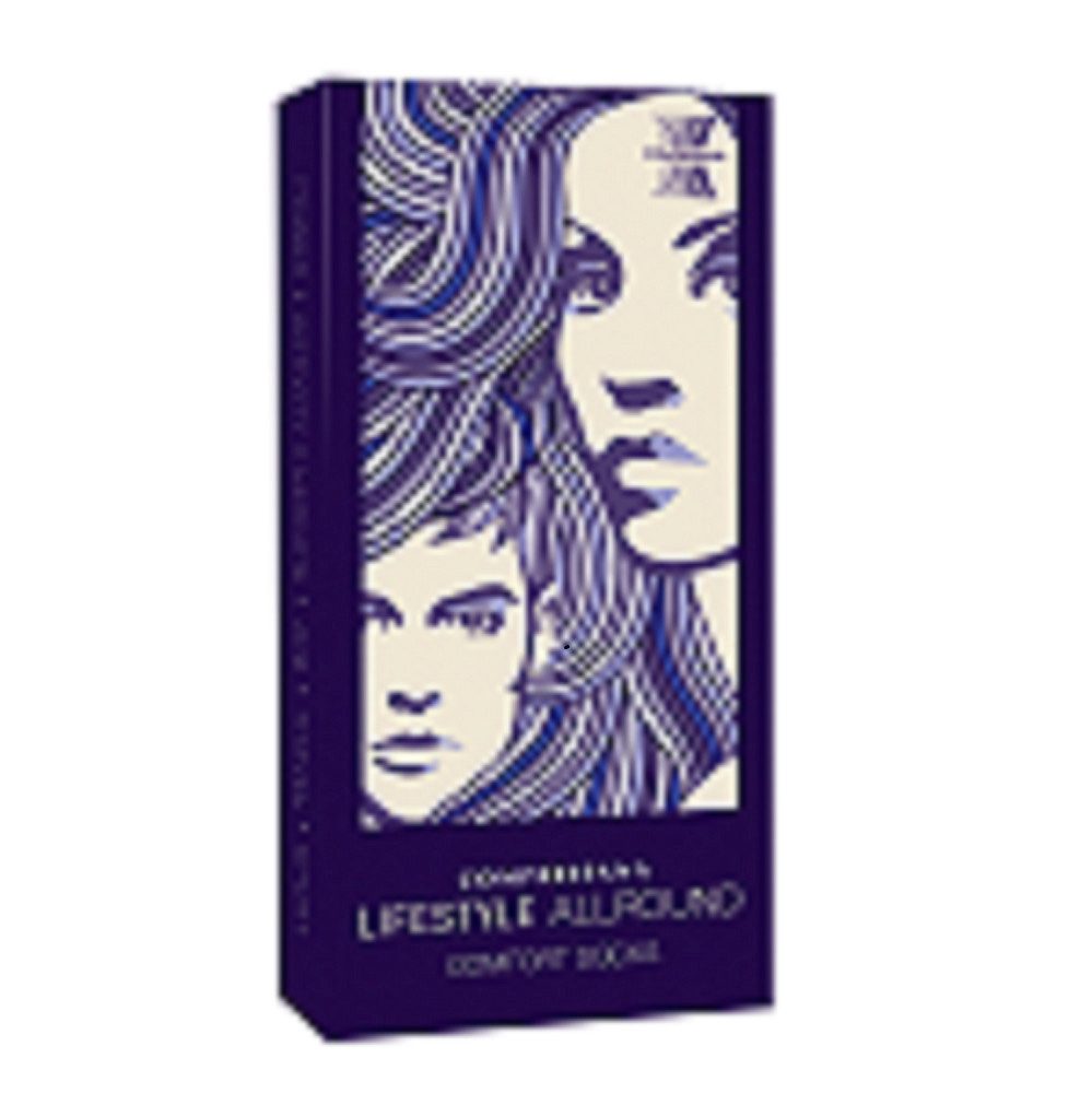 COMPRESSANA Stützkniestrümpfe LIFESTYLE ALLROUND Wadenstrümpfe im Doppelpack