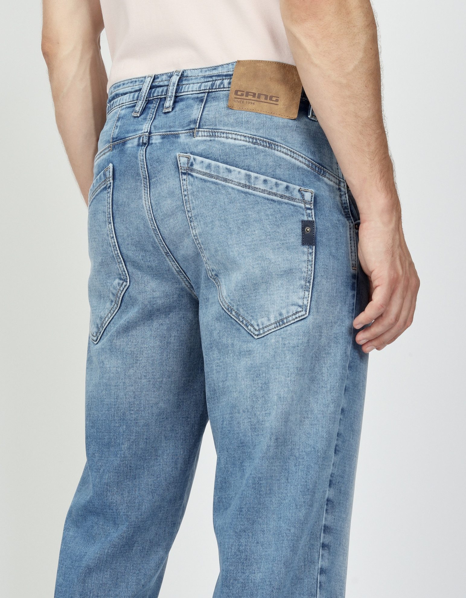 GANG 5-Pocket-Jeans 94MILO mit partiellem Gummibund – Bild 4 von 5