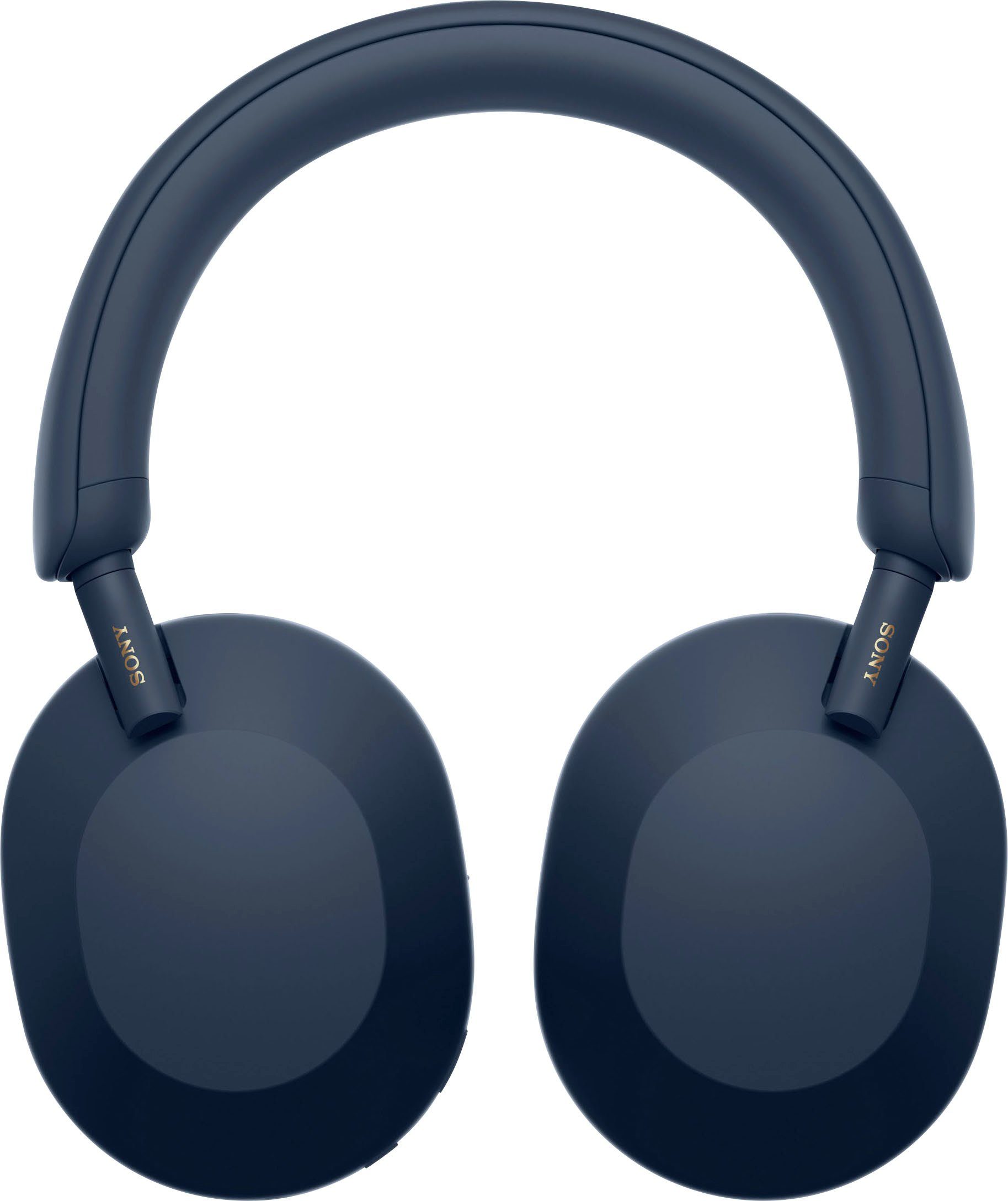 kabelloser Sony Hi-Res, Multi-Point-Verbindung, Rauschunterdrückung, (Freisprechfunktion, Sprachsteuerung) Midnight Blue Kopfhörer Noise-Cancelling, WH1000XM5