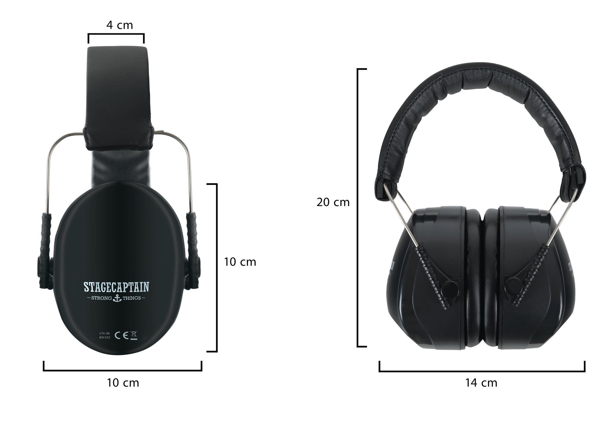30 Kinder Dämpfung, Gehörschutz mit dB Erwachsene Bügelgehörschutz Stagecaptain für Contranoise Ohrenschützer CN-30 und