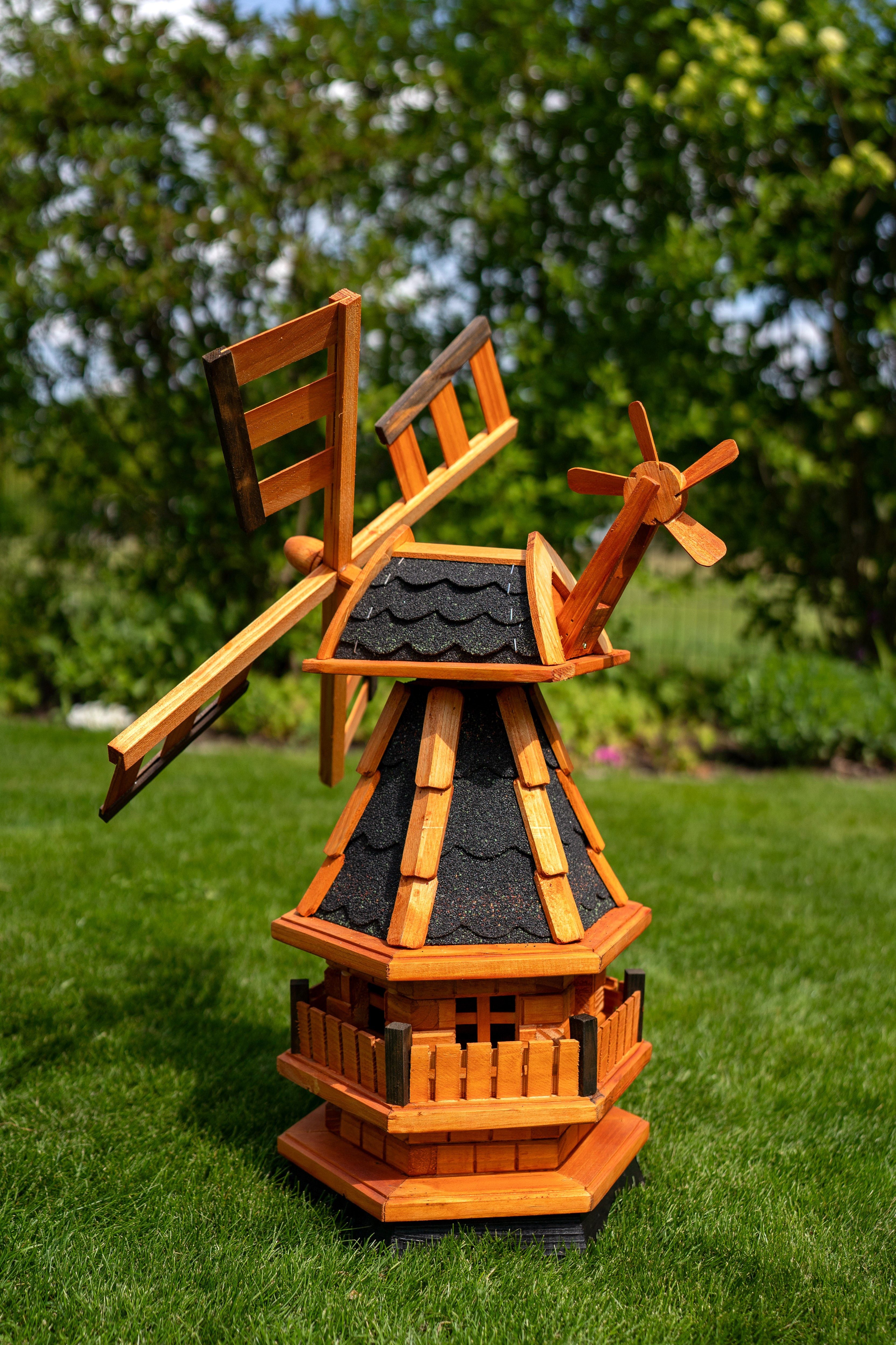 DSH DEKO SHOP HANNUSCH Gartenfigur Windmühle norddeutscher Art ab 80 cm in verschiedenen Varianten
