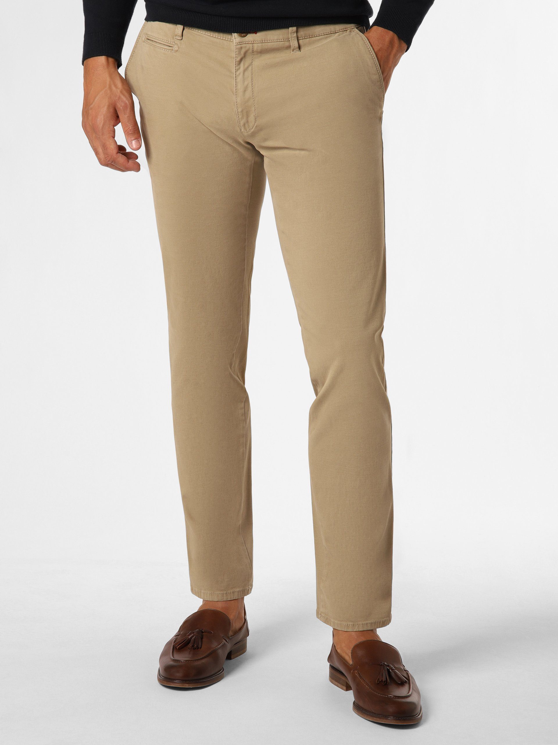 Brax Chinos Fabio In beige | Chinohosen