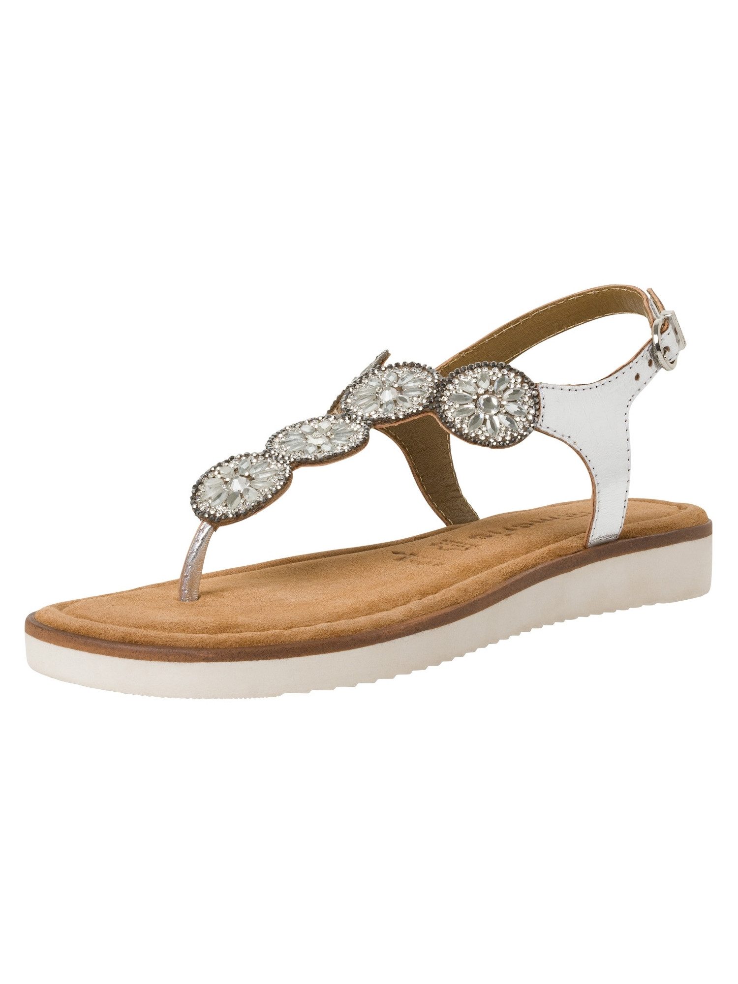 Tamaris Sandale 1-28602-42 T-Strap-Sandale TOUCH-IT