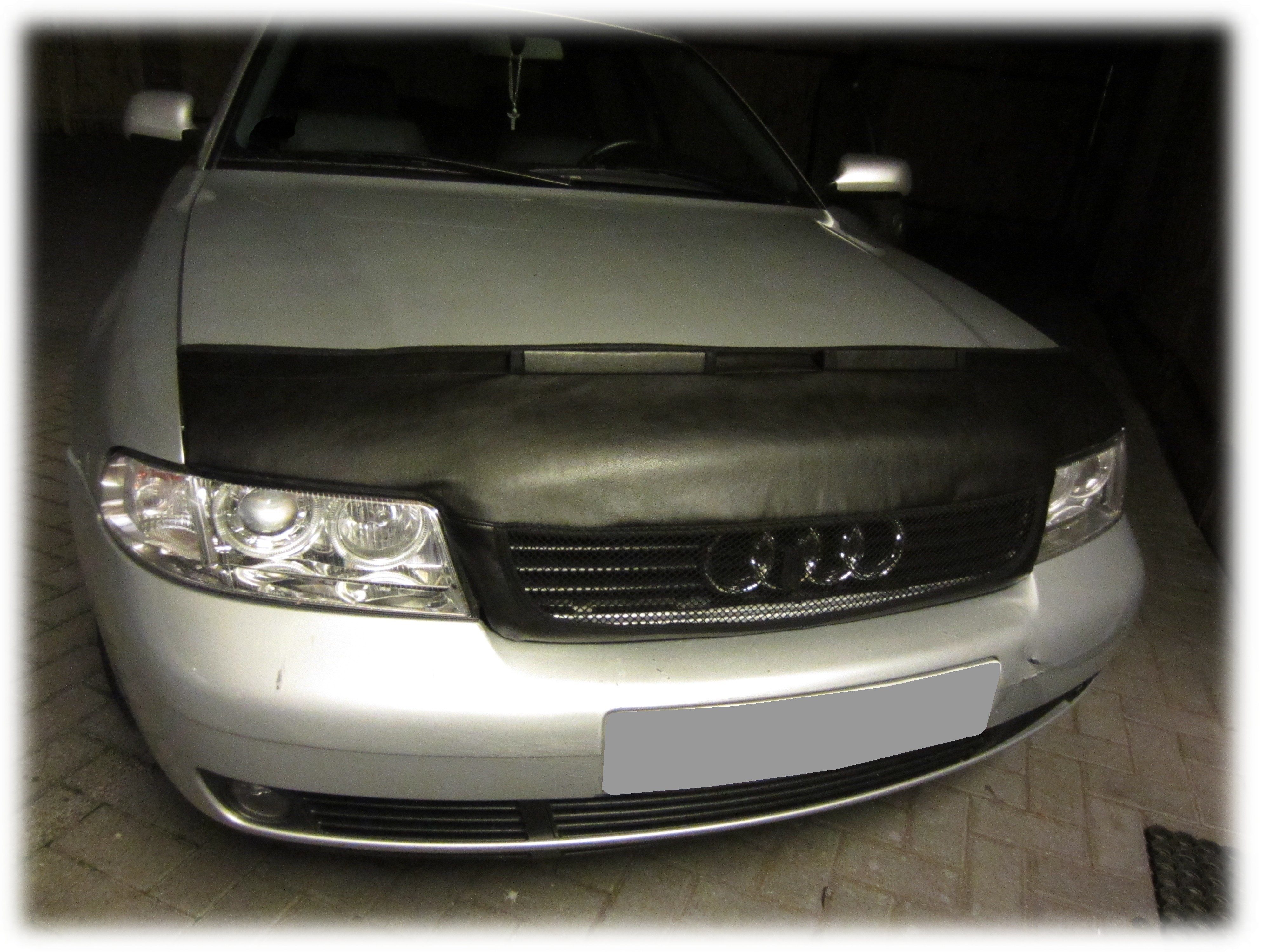 auto-bra Autoplane Steinschlagschutz kompatibel mit Audi A4 B5 1994-2001 Haubenbra BRA