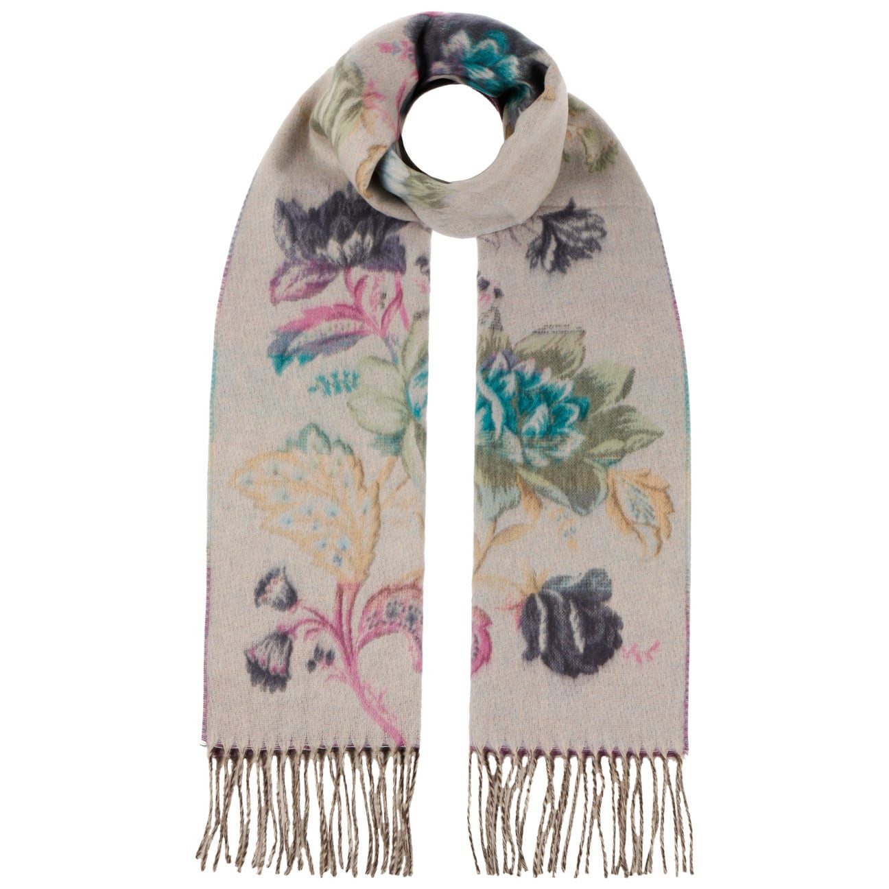 Lipodo Strickschal, (1-St), Schal mit Fransen, Made in Germany