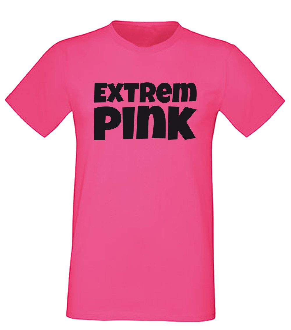 G-graphics T-Shirt Extrem pink Herren T-Shirt, günstig online kaufen