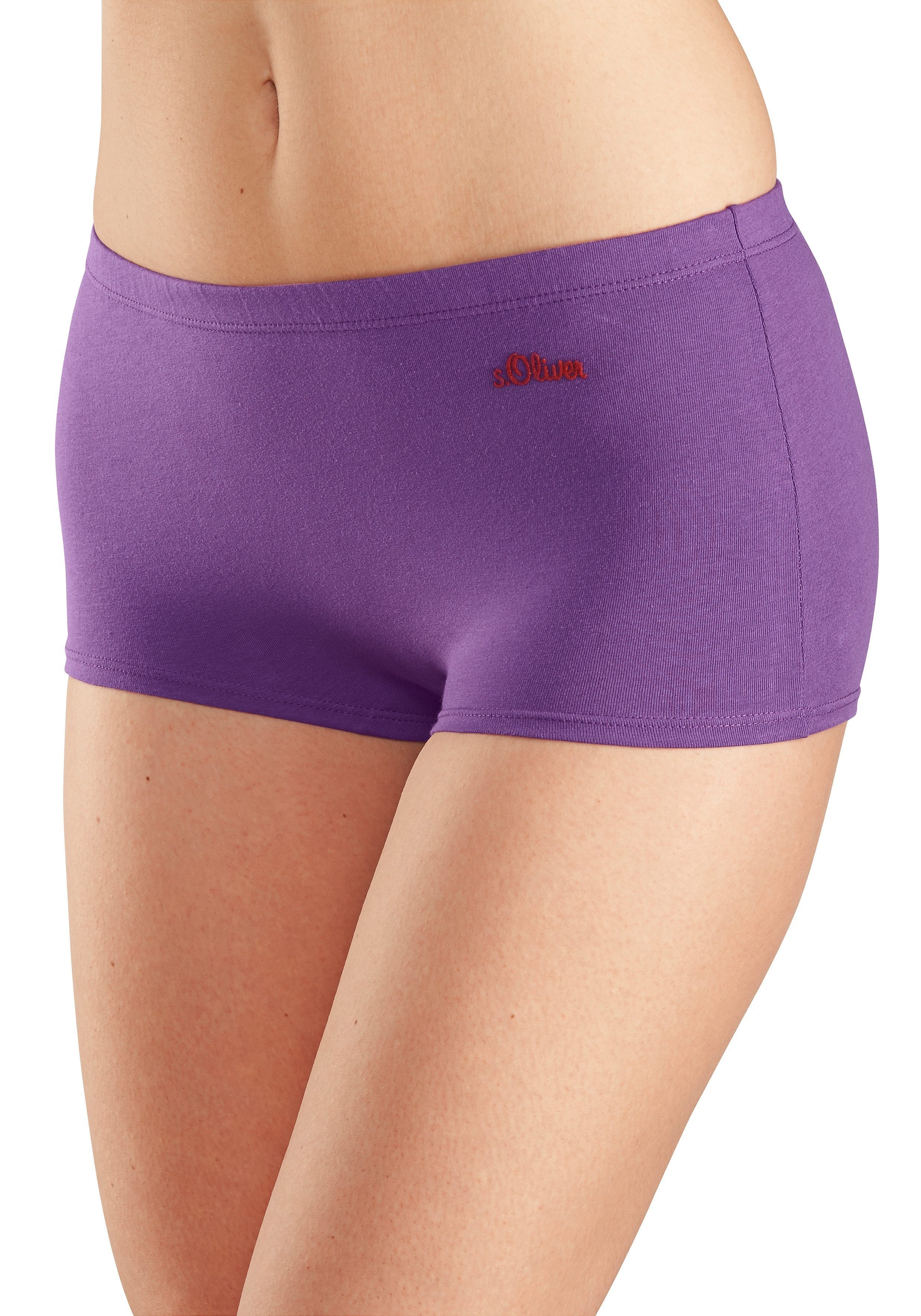 s.Oliver Panty (3er-Pack) aus elastischer Baumwoll-Qualität
