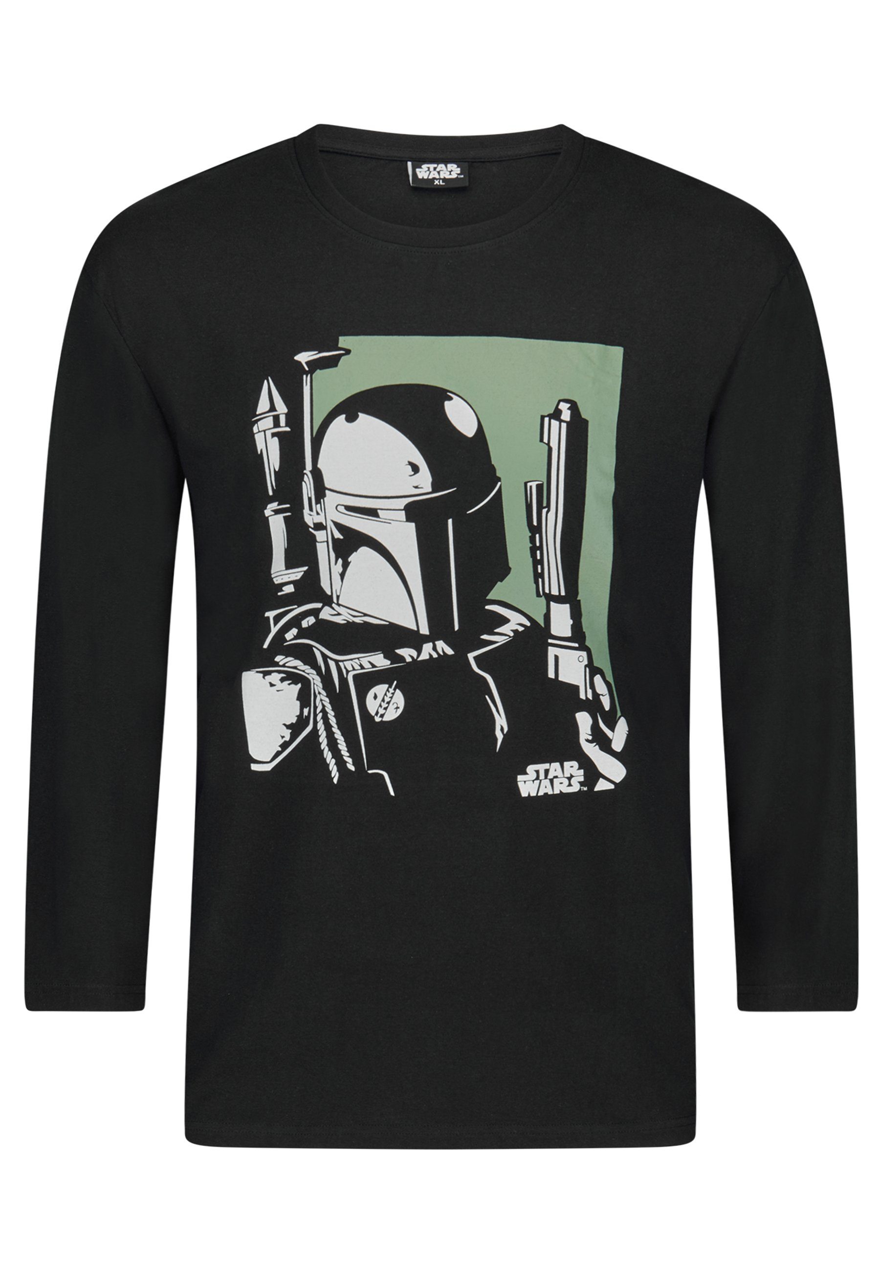 Star Wars Langarmshirt Star Wars Boba günstig online kaufen