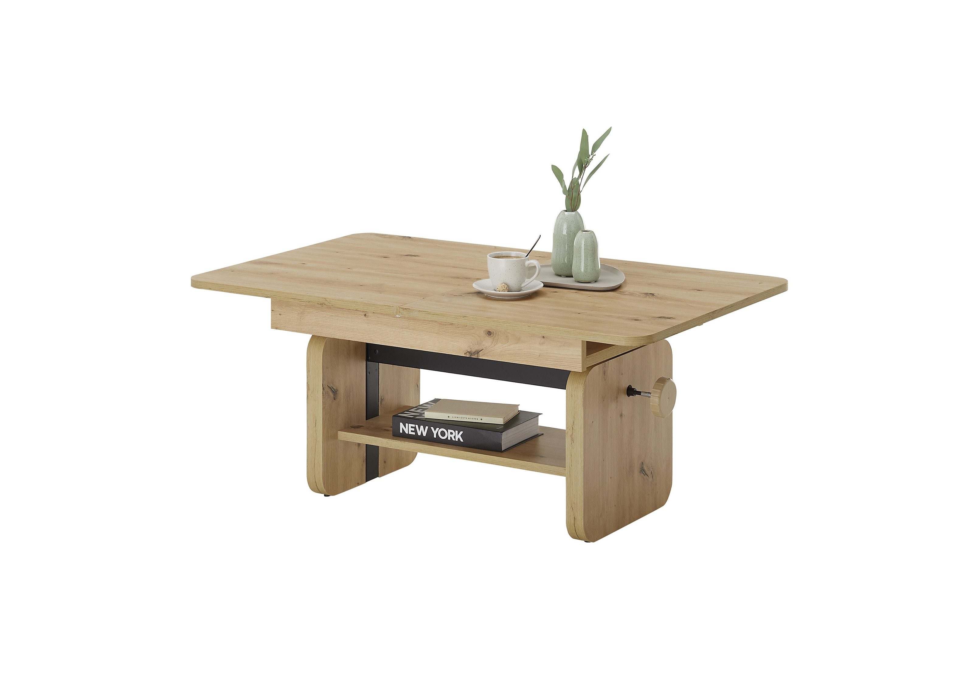 PREISBRECHER Couchtisch Luzern, auszieh / höhenverstellbar, günstig online kaufen