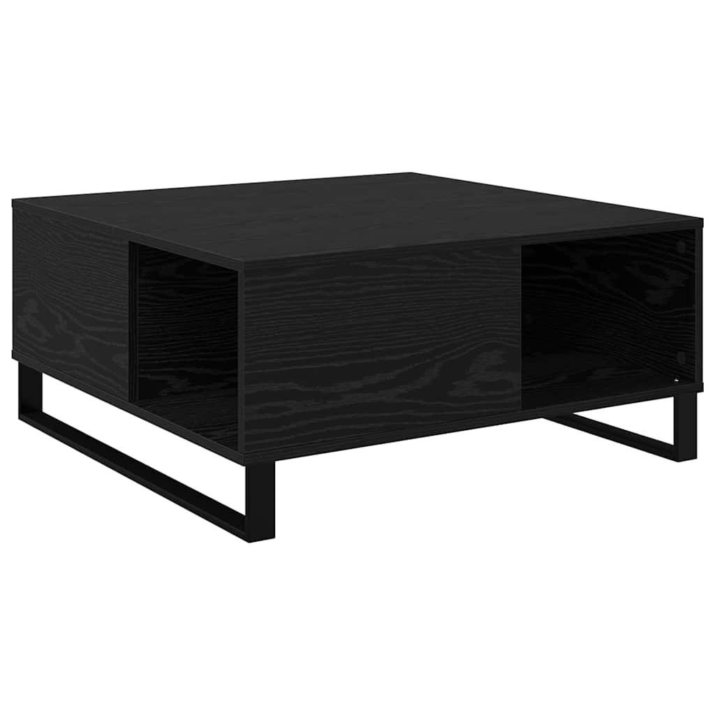 vidaXL Couchtisch Couchtisch Schwarze Eiche 80 günstig online kaufen