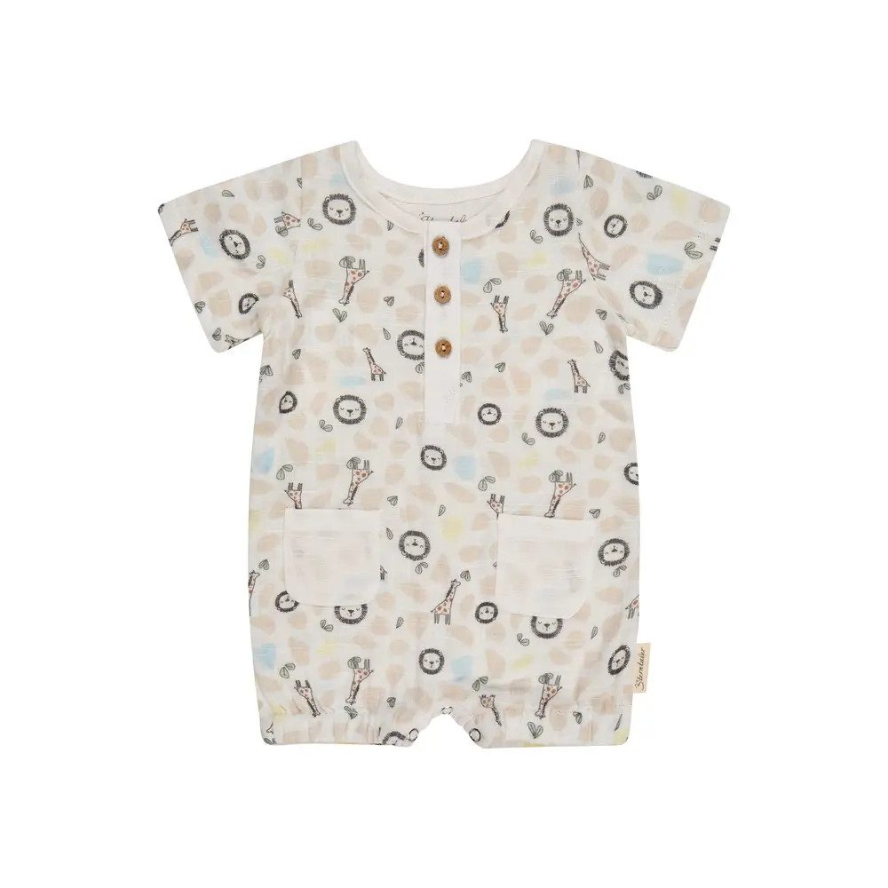 Sterntaler® Strampler Sterntaler Baby Spieler, ecru, Gr. 74
