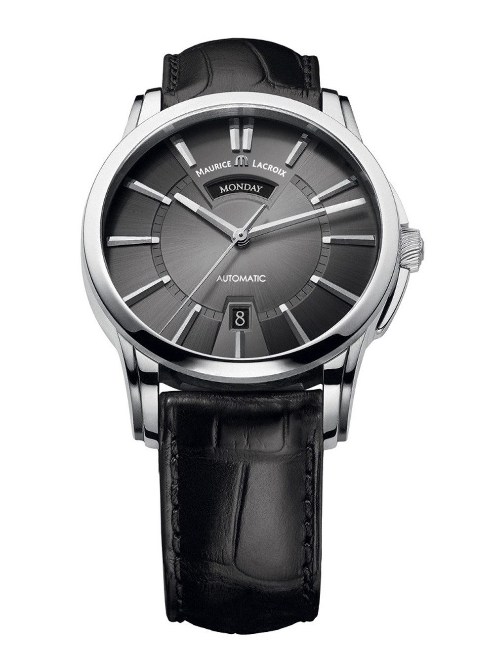 MAURICE LACROIX Automatikuhr Herren Uhr Pontos PT6158-SS001-33E Neu 40 mm Ø