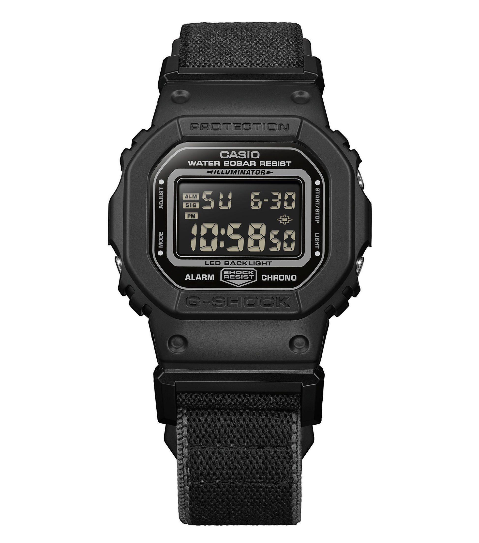 CASIO G-SHOCK Chronograph DW-5600MNC-1ER, Quarzuhr, Armbanduhr, Herrenuhr, digital, automatischer Kalender