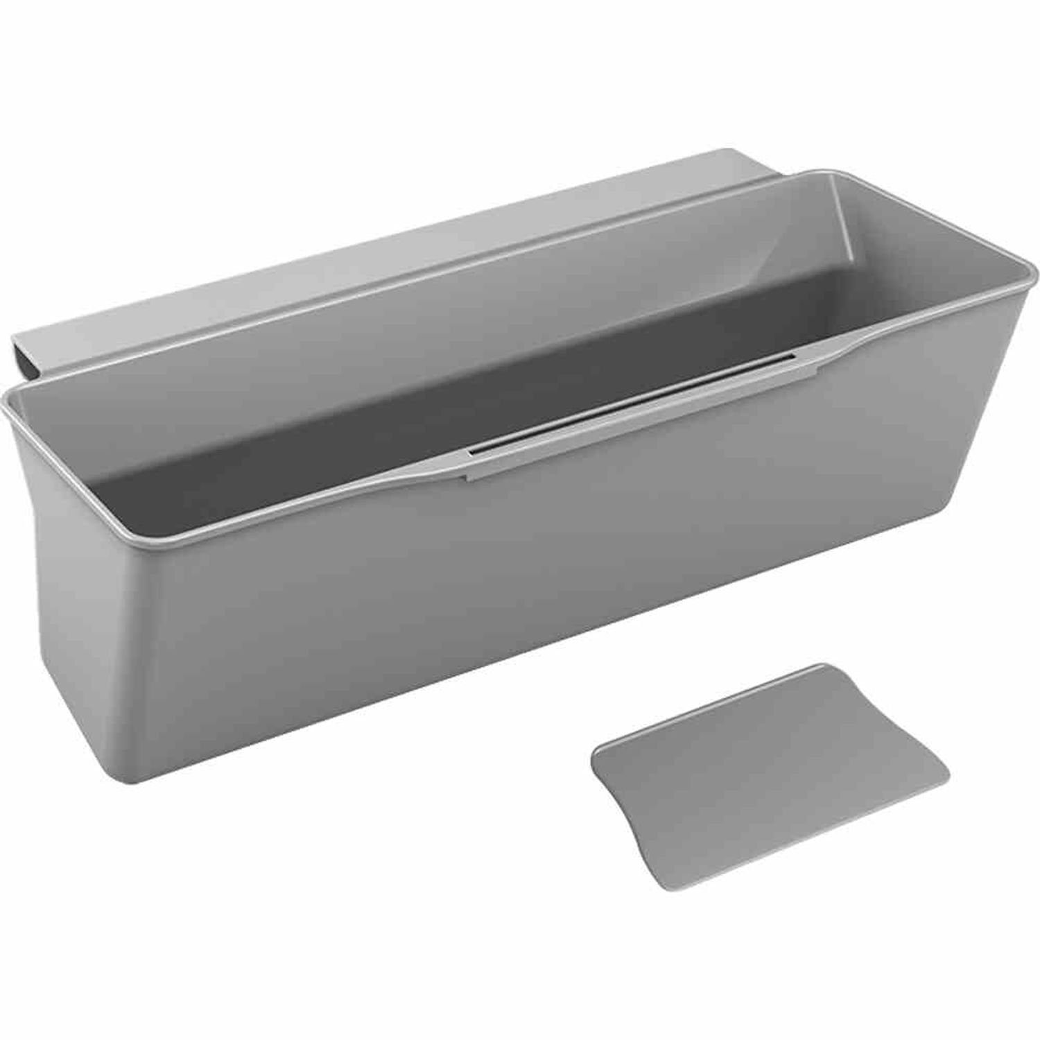 Metaltex Aufbewahrungsbox Clean Tex Auffangschale grau 35 x 16 x 13 cm